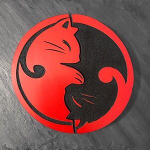 DeMarcus Alexan Cats Ying Yang Travel Comb